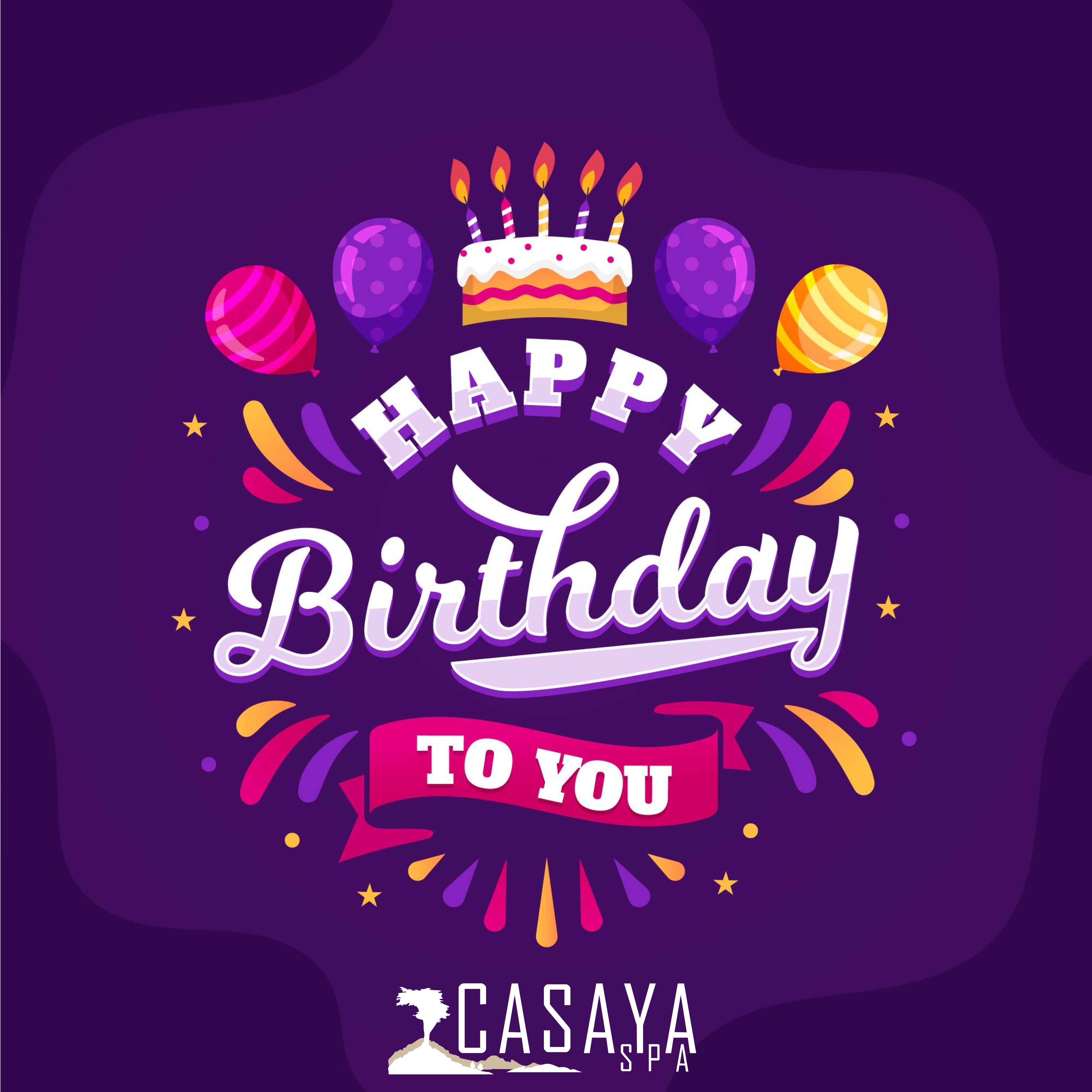 Casaya Spa Birthday